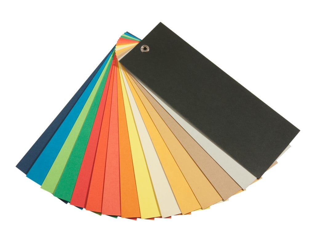 RAL Colours chart for Glass Splashbacks