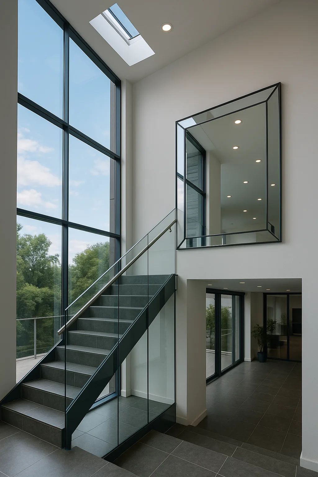 Home 5 Bespoke Glass Solutions London - Legend Glass Ltd Modern Glass Staircase And Windows